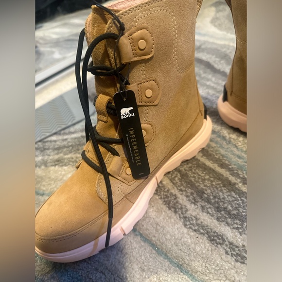 SOREL EXPLORER III JOAN WATERPROOF BOOTS - Picture 2 of 6